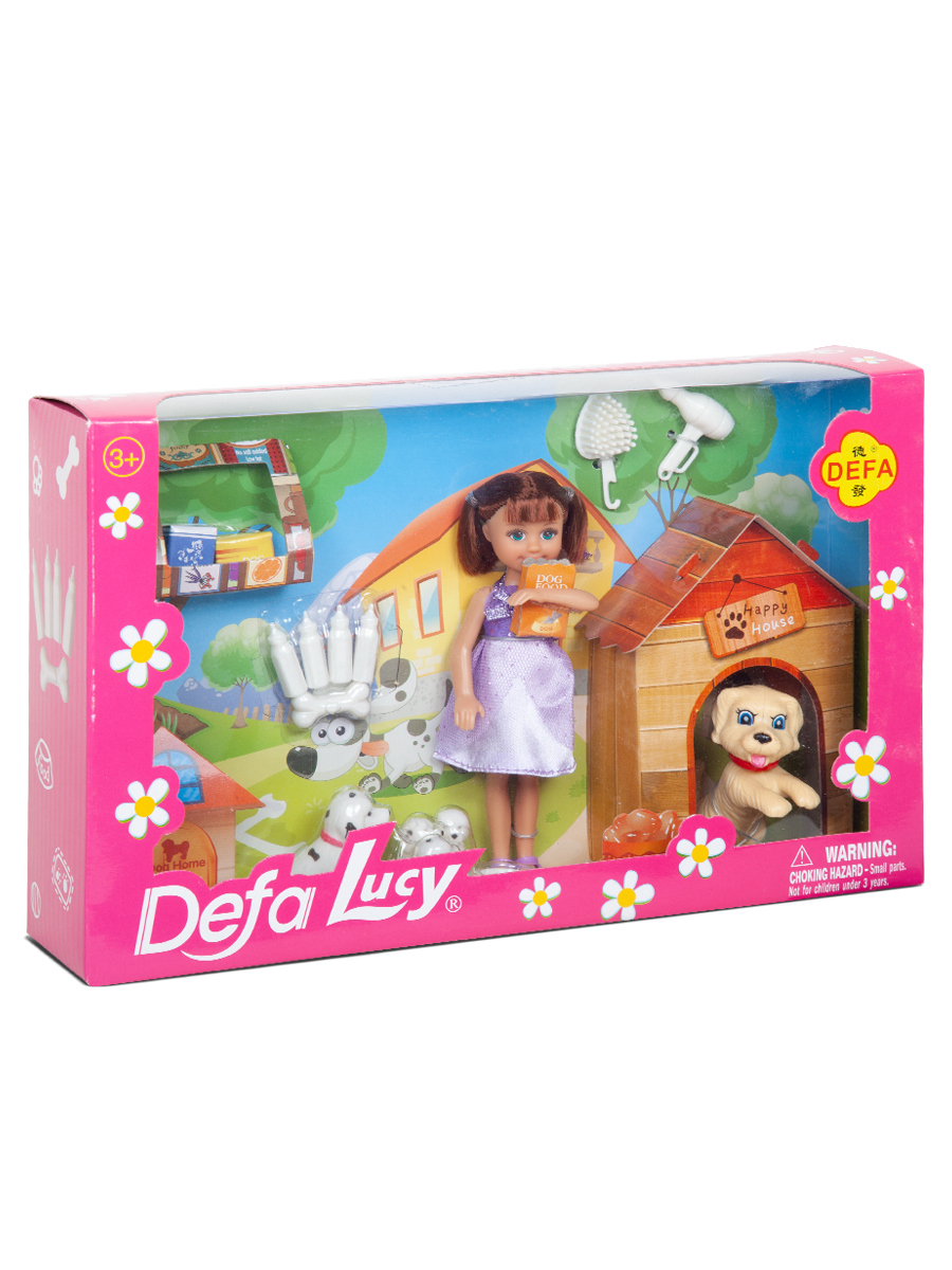 Кукла классическая Defa Lucy 8281 //фиолетовый - фото 5