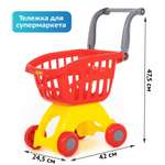Игровой набор Полесье тележки и корзинки