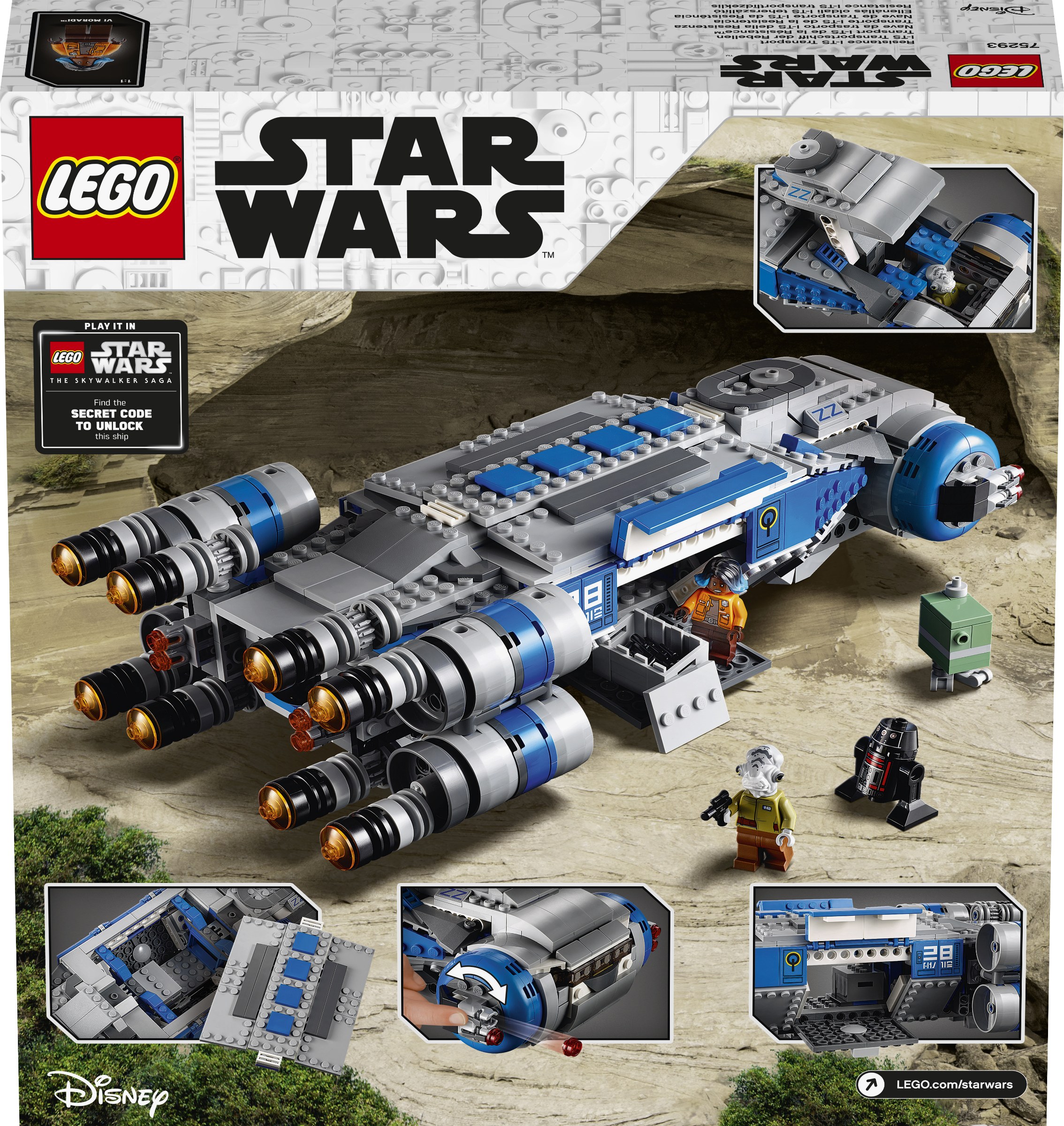 Конструктор LEGO Star Wars 75293 932 дет. - фото 1