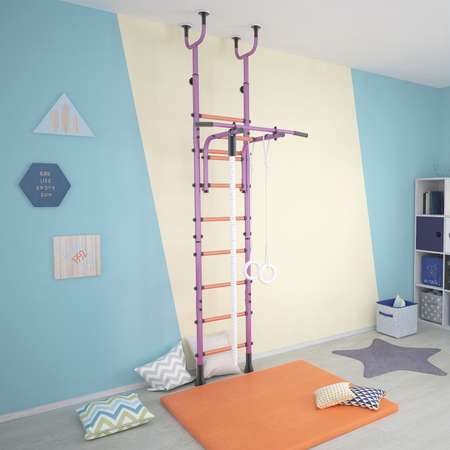 Детский спортивный комплекс Polini kids Sport Neo враспор Фиолетовый