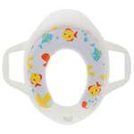 Накладка на унитаз ROXY-KIDS Рыбки с ручками RTS-622-11