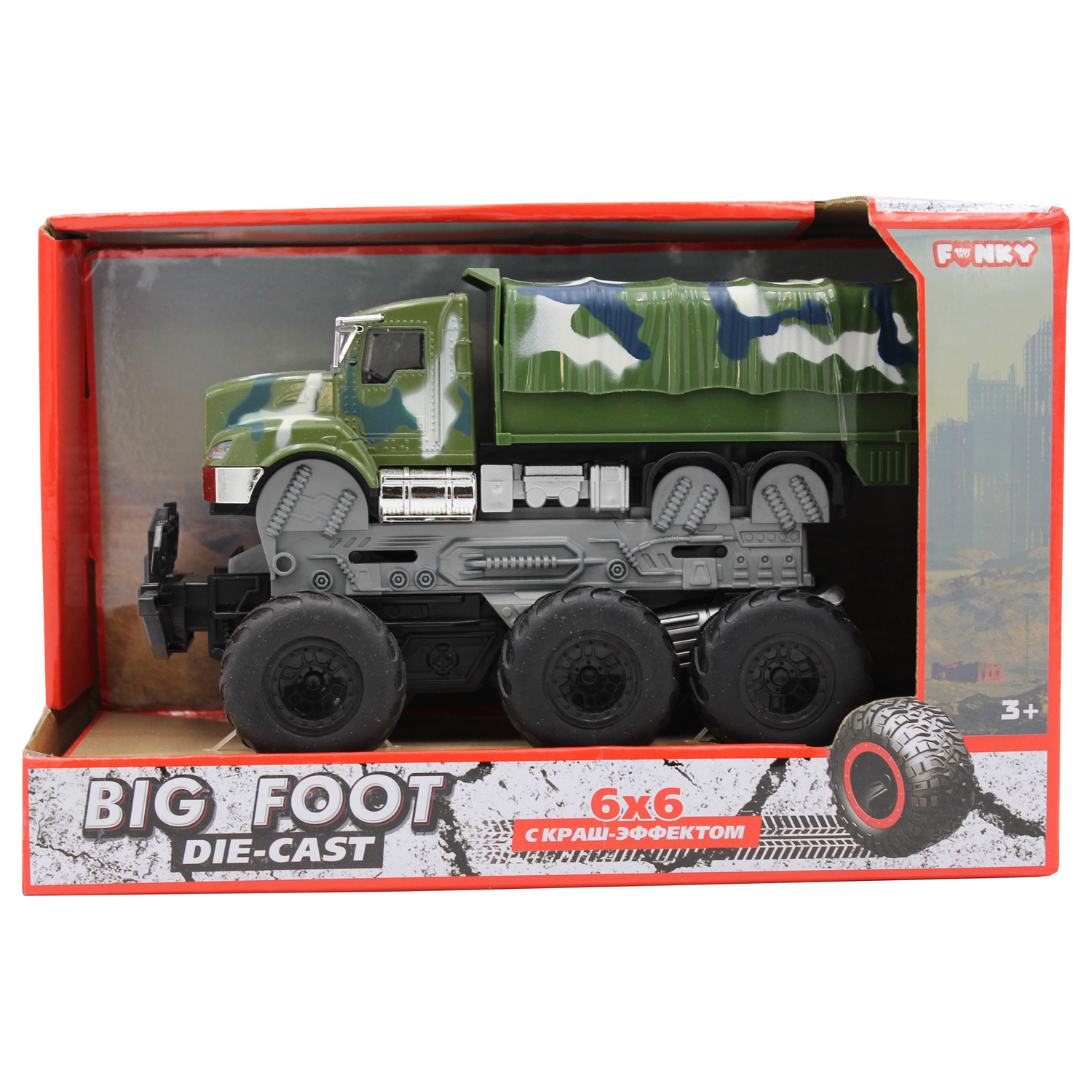 Боевая машина Funky Toys 1:43 FT61090-МП - фото 4