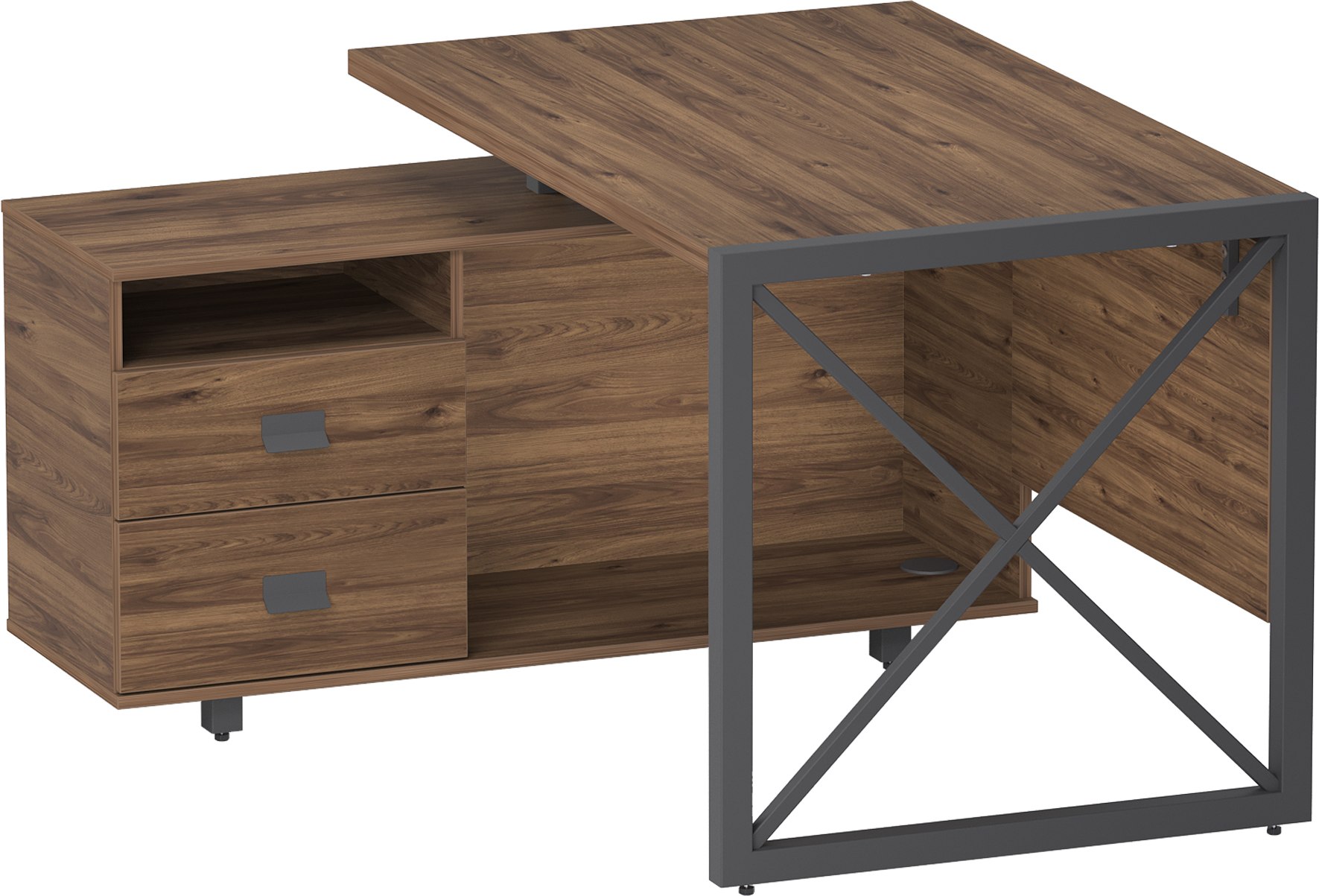 Письменный стол КАЛИФОРНИЯ МЕБЕЛЬ Хардвиг 1200 - фото 16