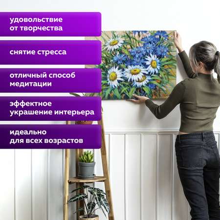 Картина по номерам Остров Сокровищ Ромашки
