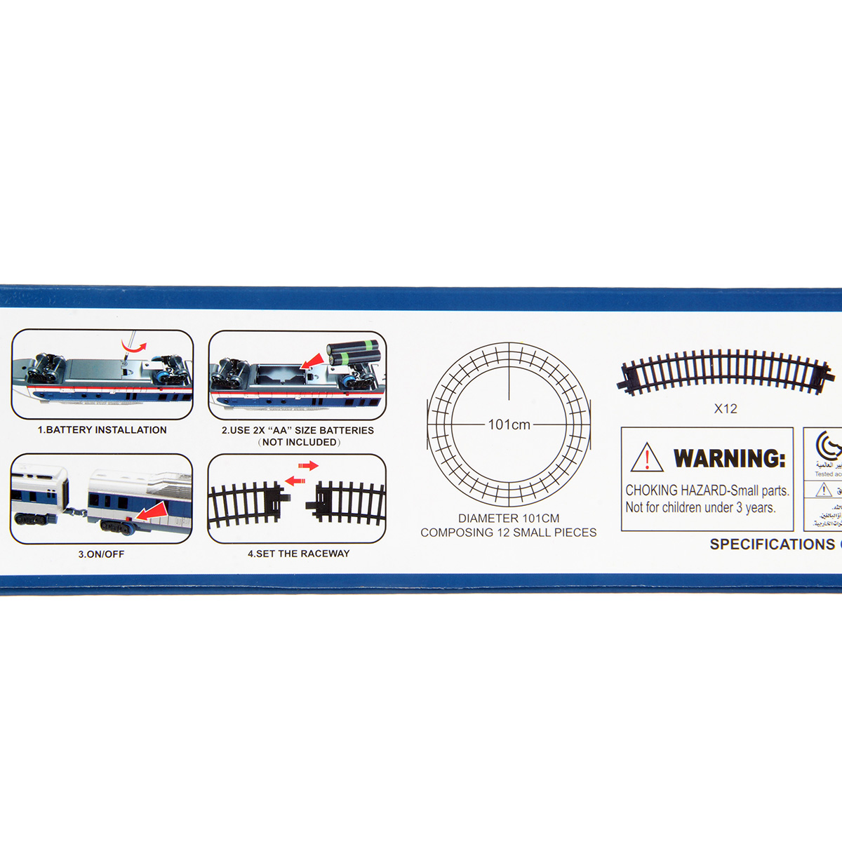 Набор железнодорожный Veld Co 101 см 134876 - фото 9