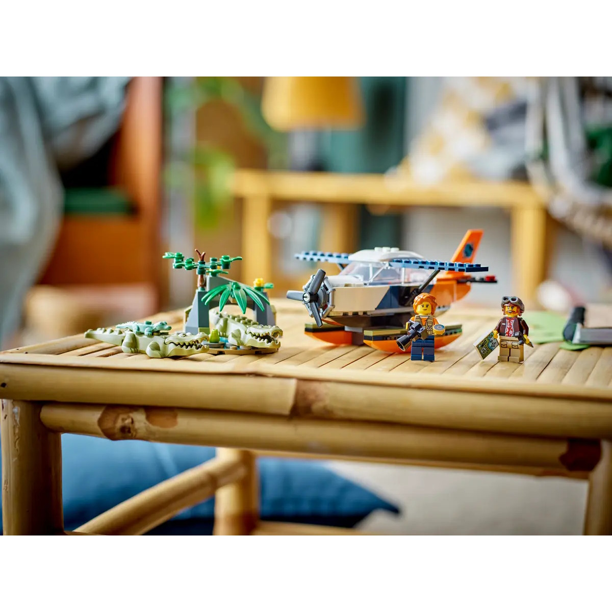 Конструктор LEGO City Jungle Explorer Water Plane 177 дет. - фото 11