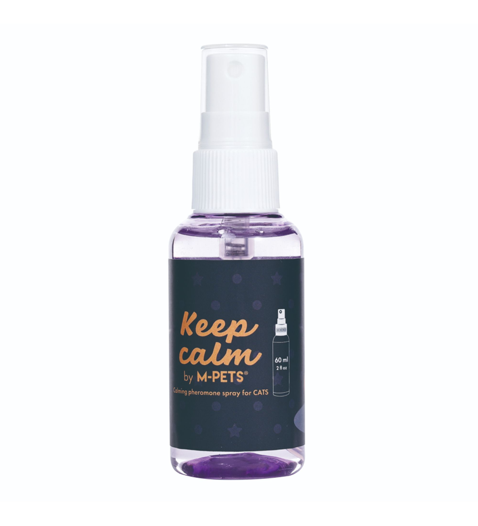 Спрей для кошек M-PETS KEEP CALM успокаивающий феромон 60мл - фото 12