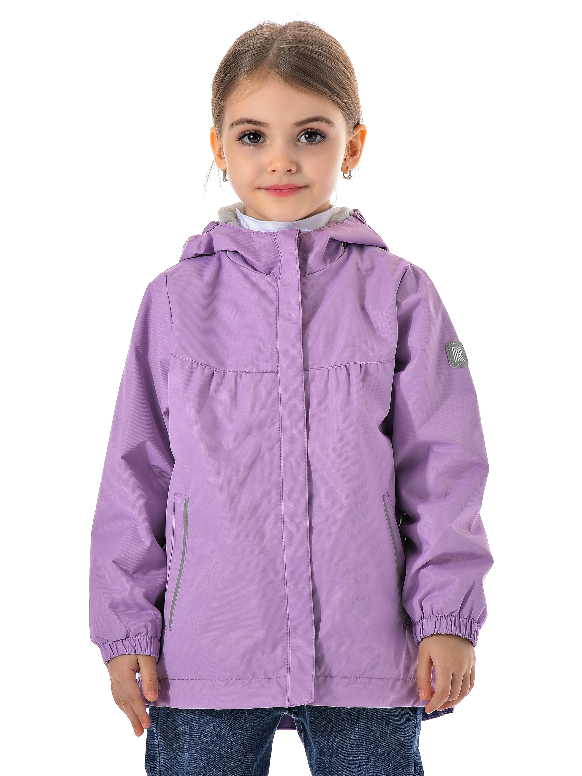 Ветровка Rusland 58-20однотон/сиреневый - фото 1