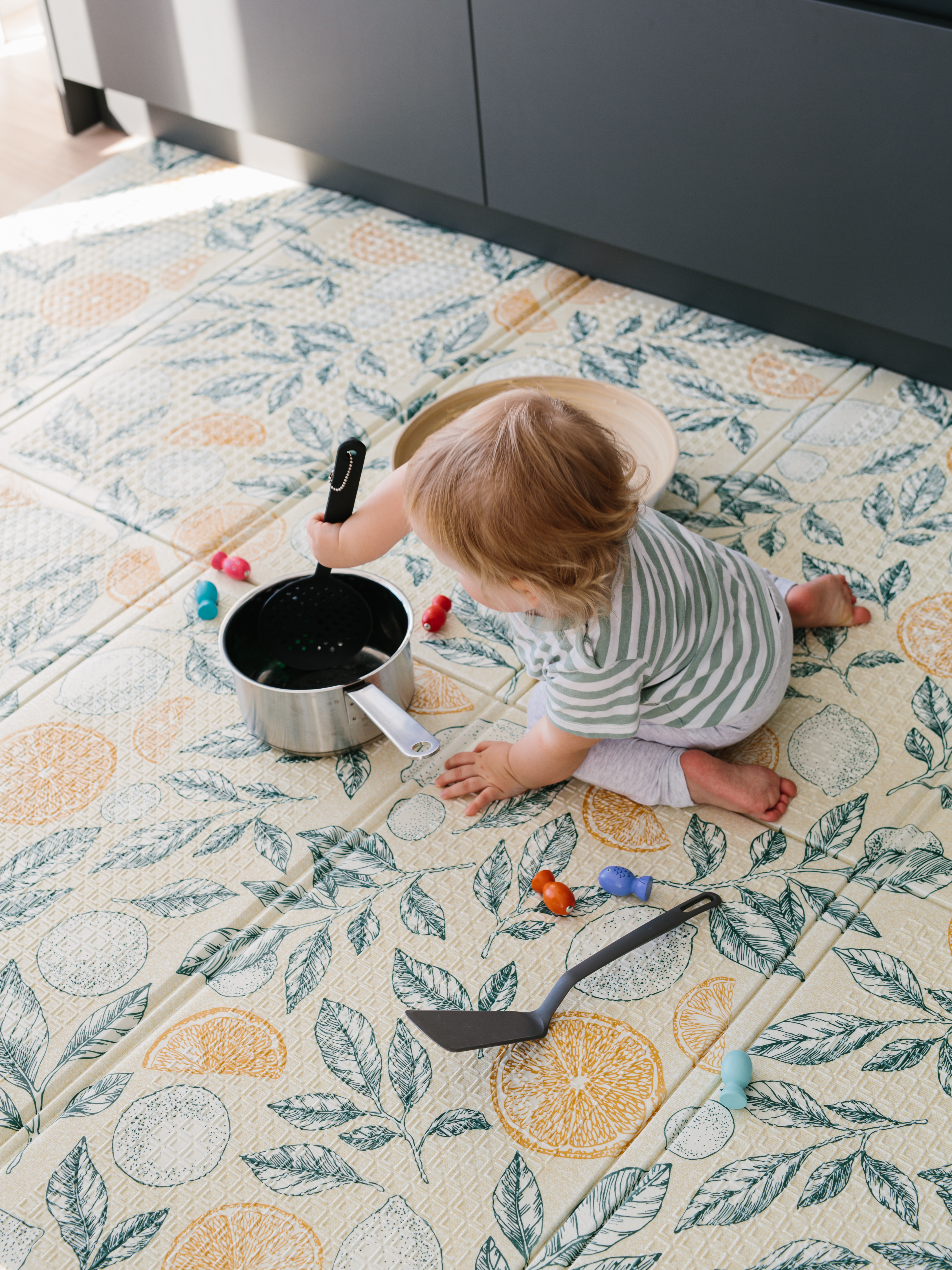 Детский складной коврик Parklon Солнечный лимончик 140 x 200 см - фото 13