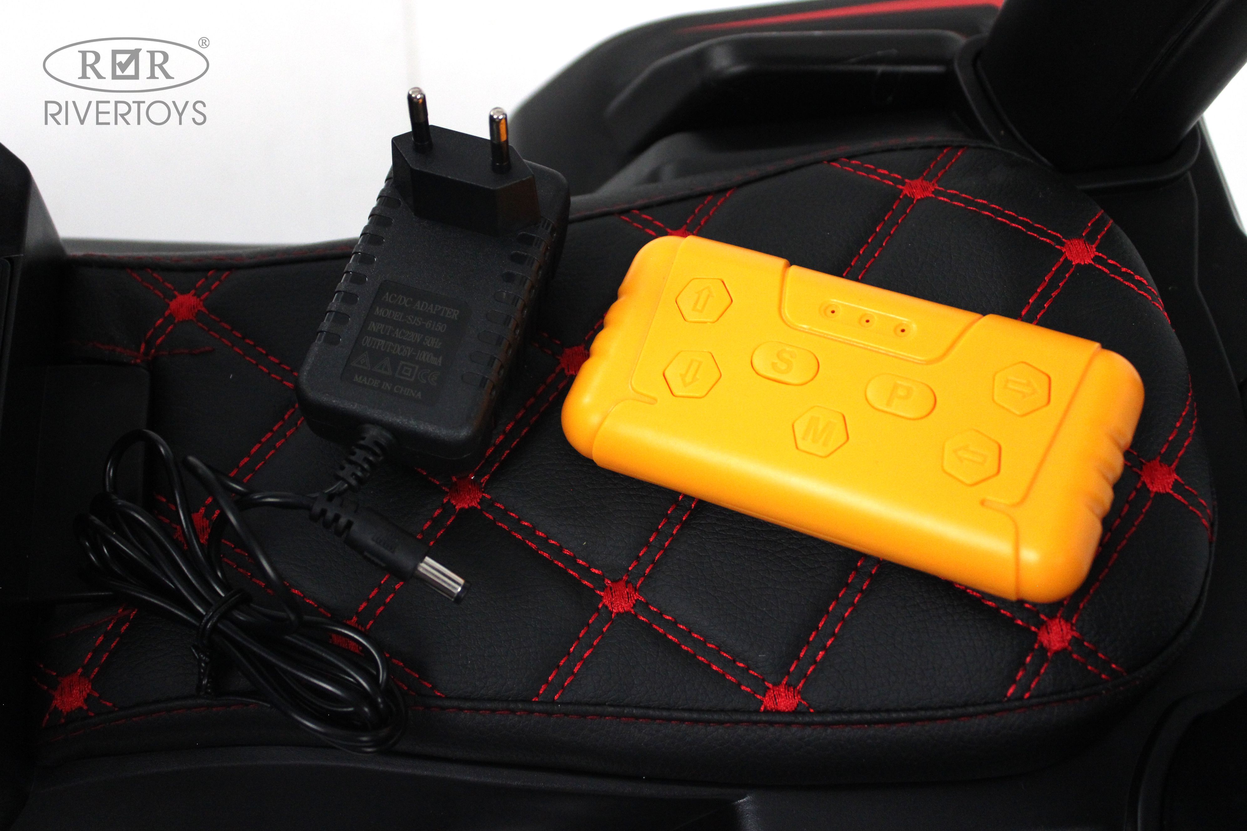 Электромобиль RIVERTOYS G005GG-BLUE С пультом ДУ - фото 15