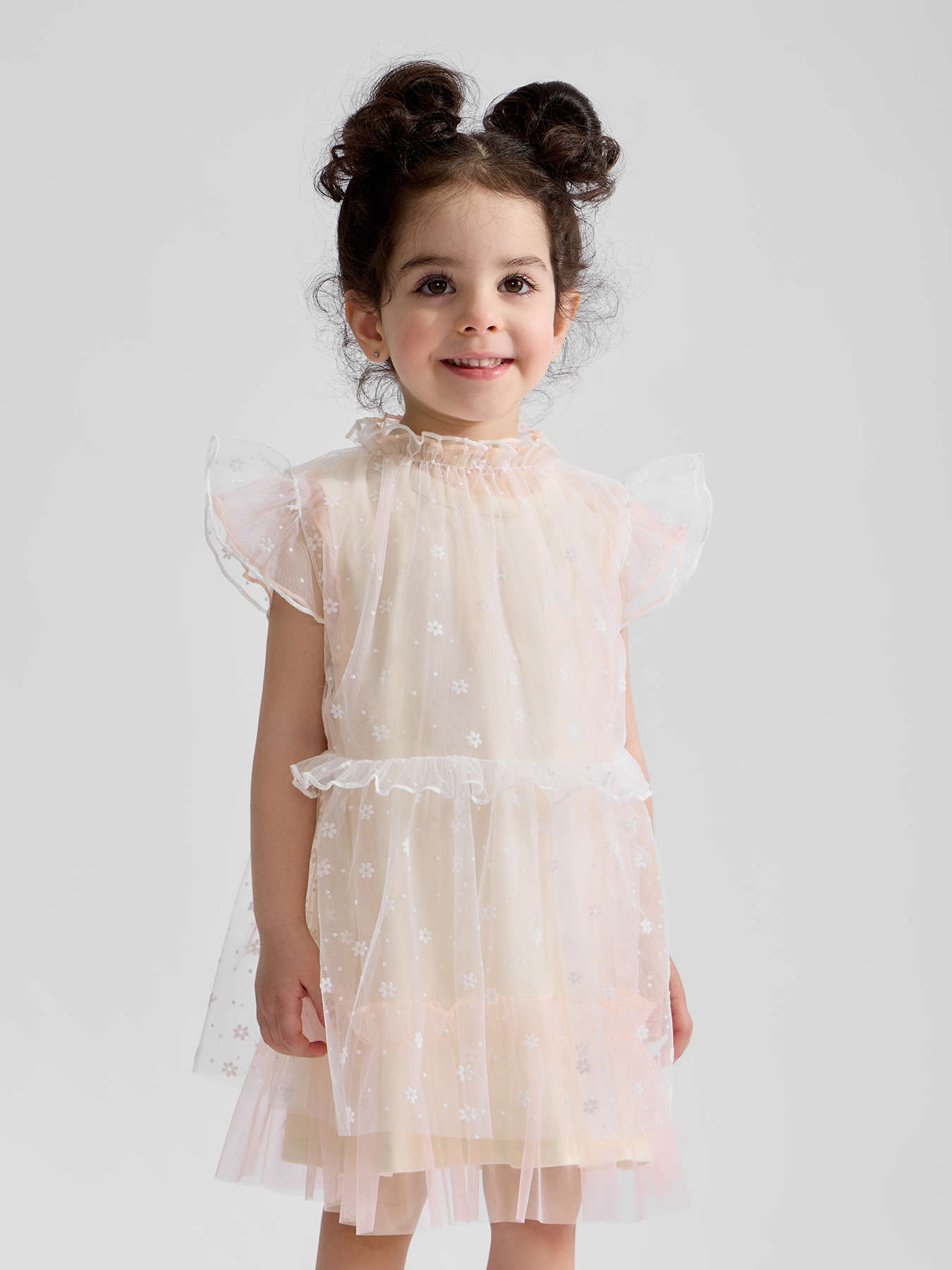 Платье Happy Baby 88719-1_milk - фото 1