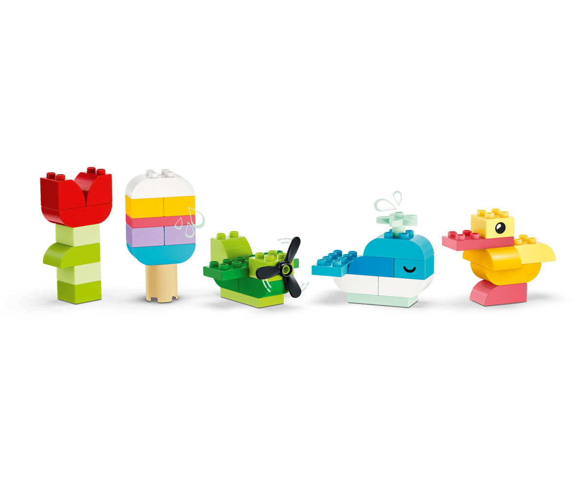 Конструктор LEGO DUPLO Красочная креативная коробка 80 дет. - фото 3