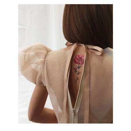 Переводные тату MIAMITATS middle. Boquet