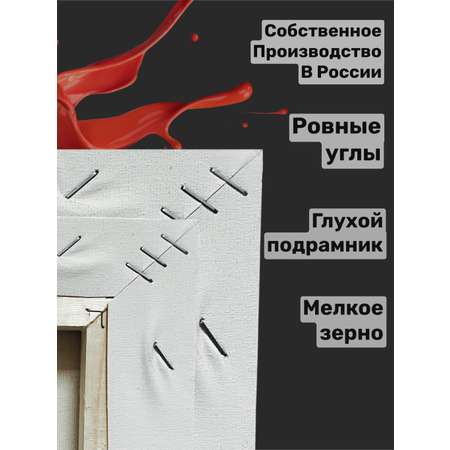Холст Живопись по номерам на подрамнике