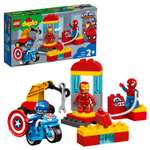 Конструктор LEGO DUPLO Лаборатория супергероев блочный