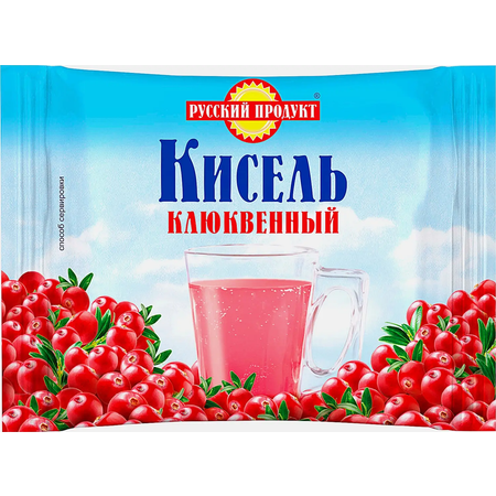 Кисель Русский продукт Клюквенный брикет 190г