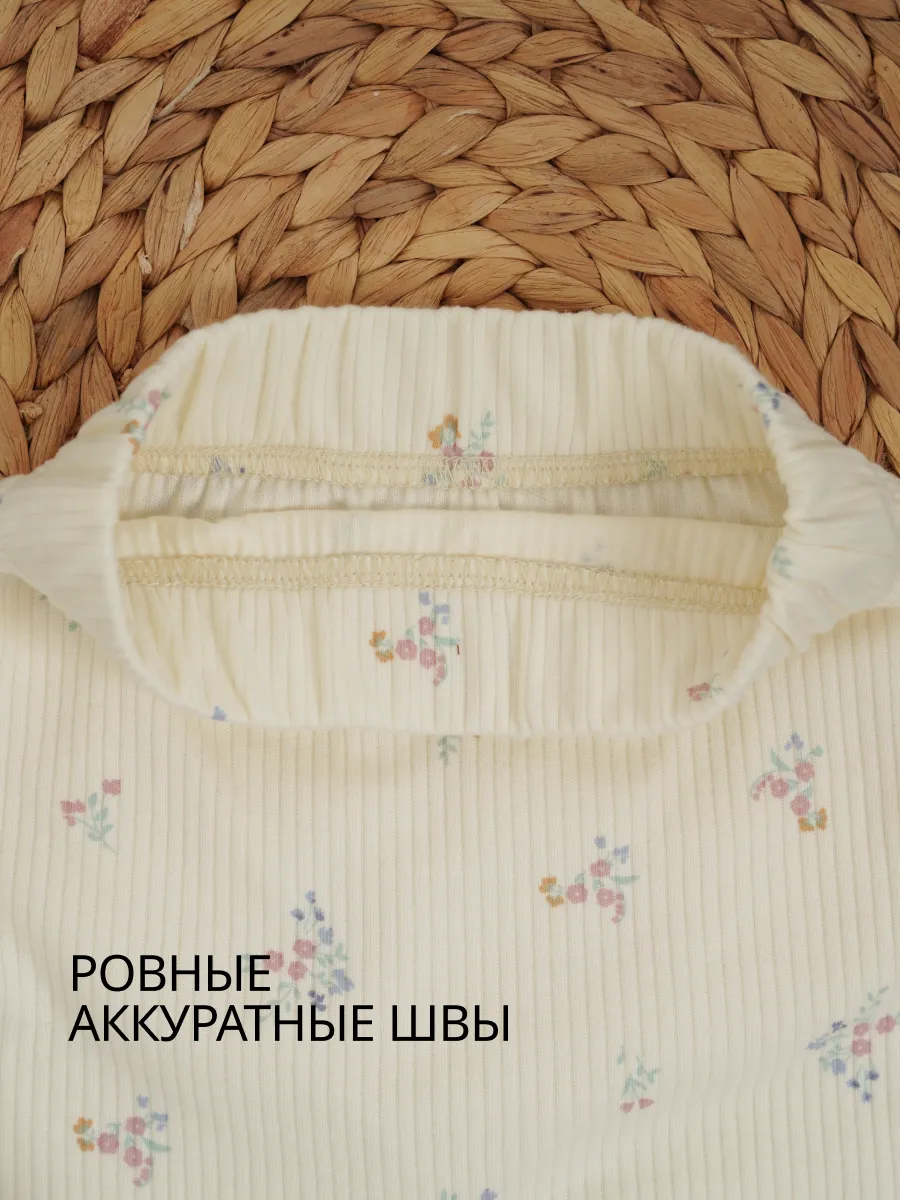 Штанишки 3 шт Супер Пупс нбр/3пр/шт/sk21/полоска/цветы - фото 8