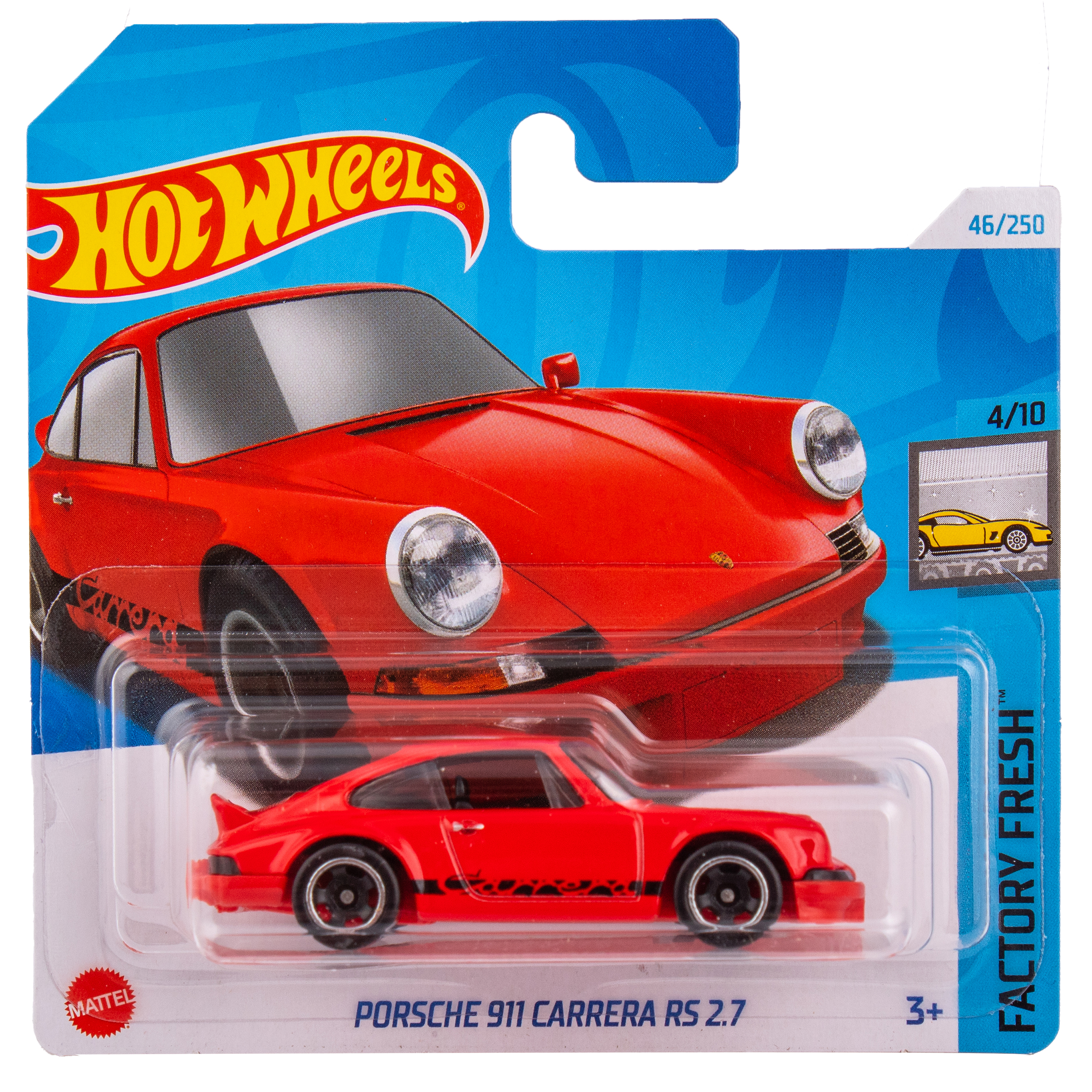 Автомобиль Hot Wheels Porsche 911 Carrera 5785(46) - фото 1