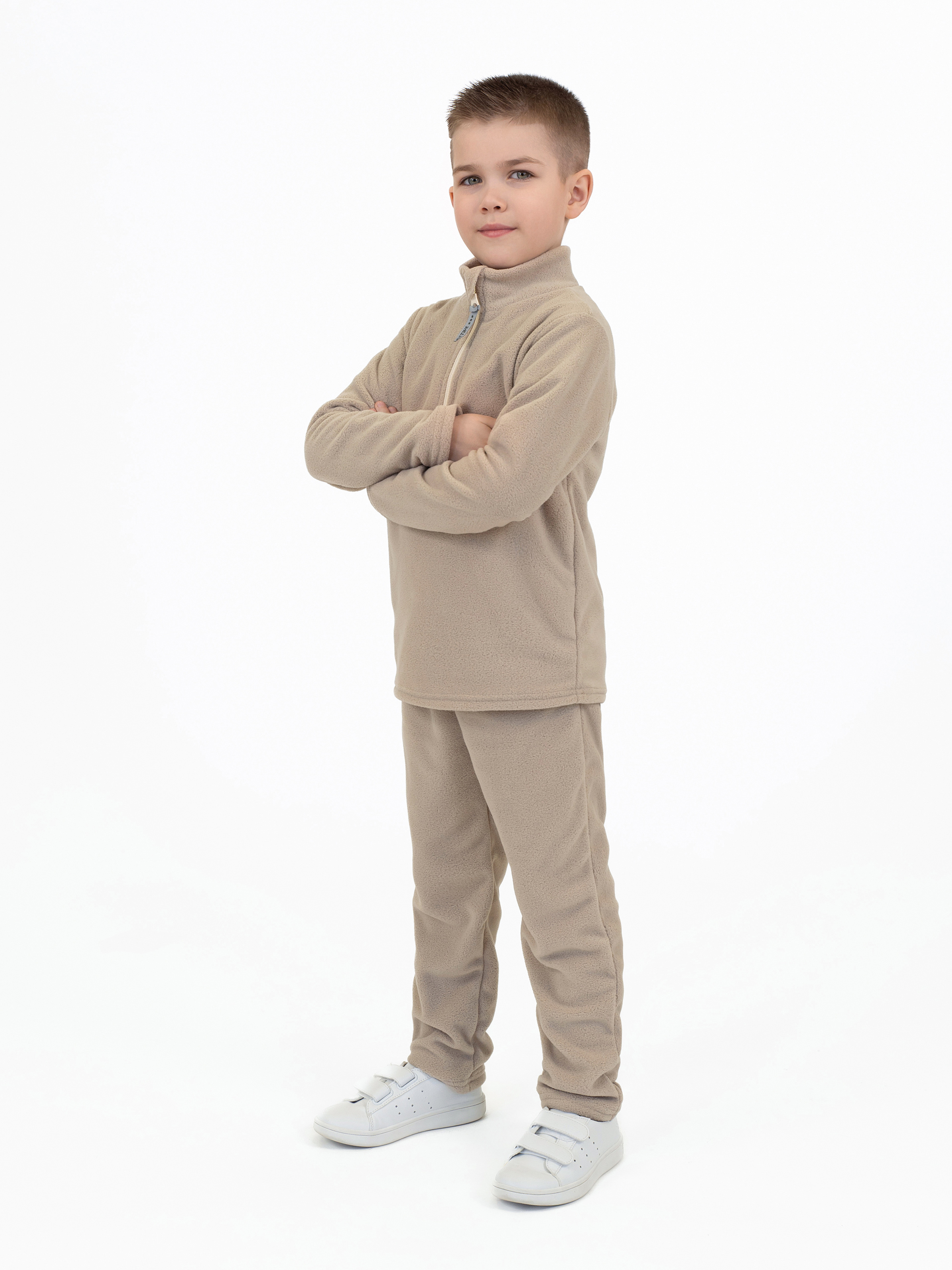 Толстовка и брюки Утенок 7052г(ш) какао - фото 22