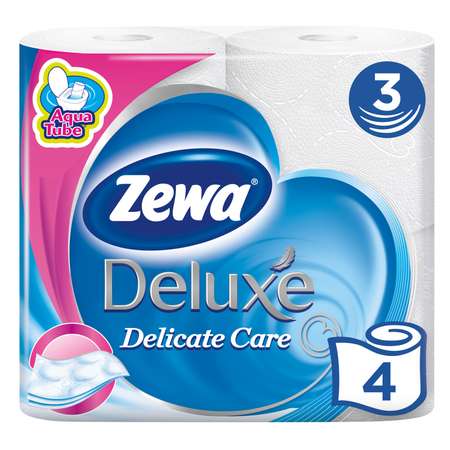 Туалетная бумага Zewa 4 шт.