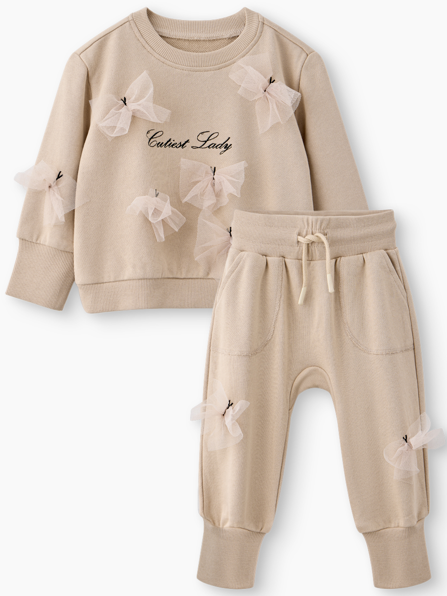 Джемпер и брюки Happy Baby 90152_milky - фото 1