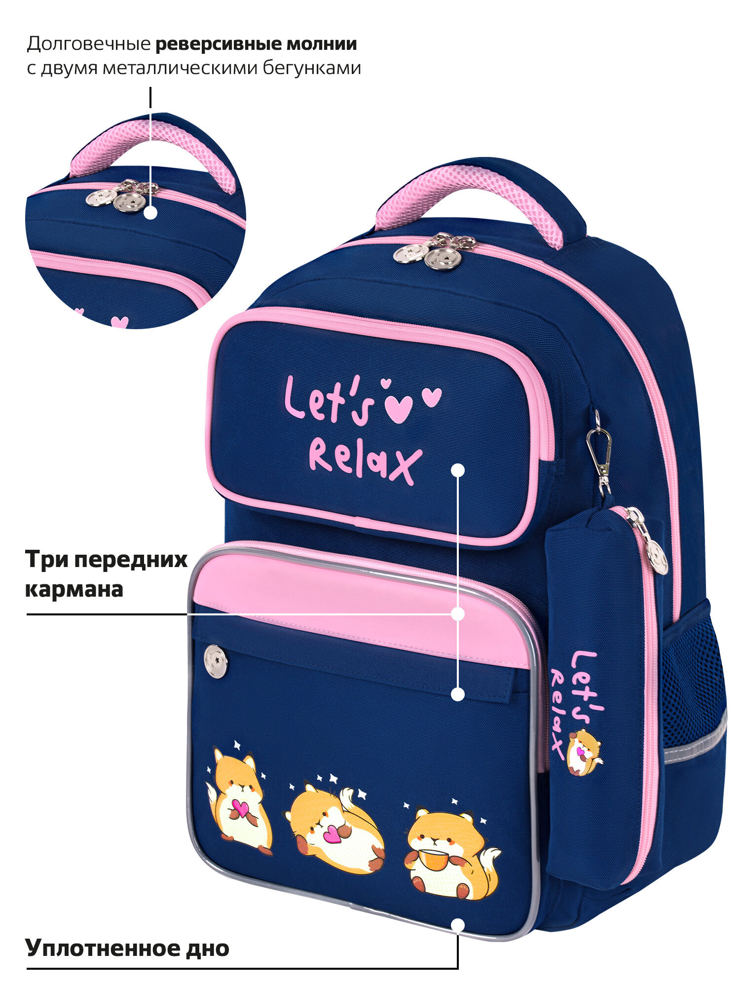 Рюкзак Юнландия отдыхающие котята - фото 7