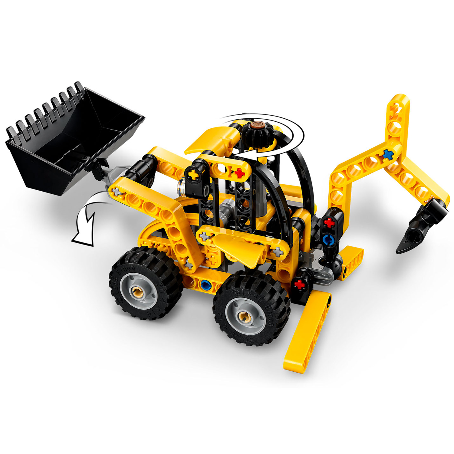 Конструктор LEGO Technic Backhoe Loader блочный - фото 7