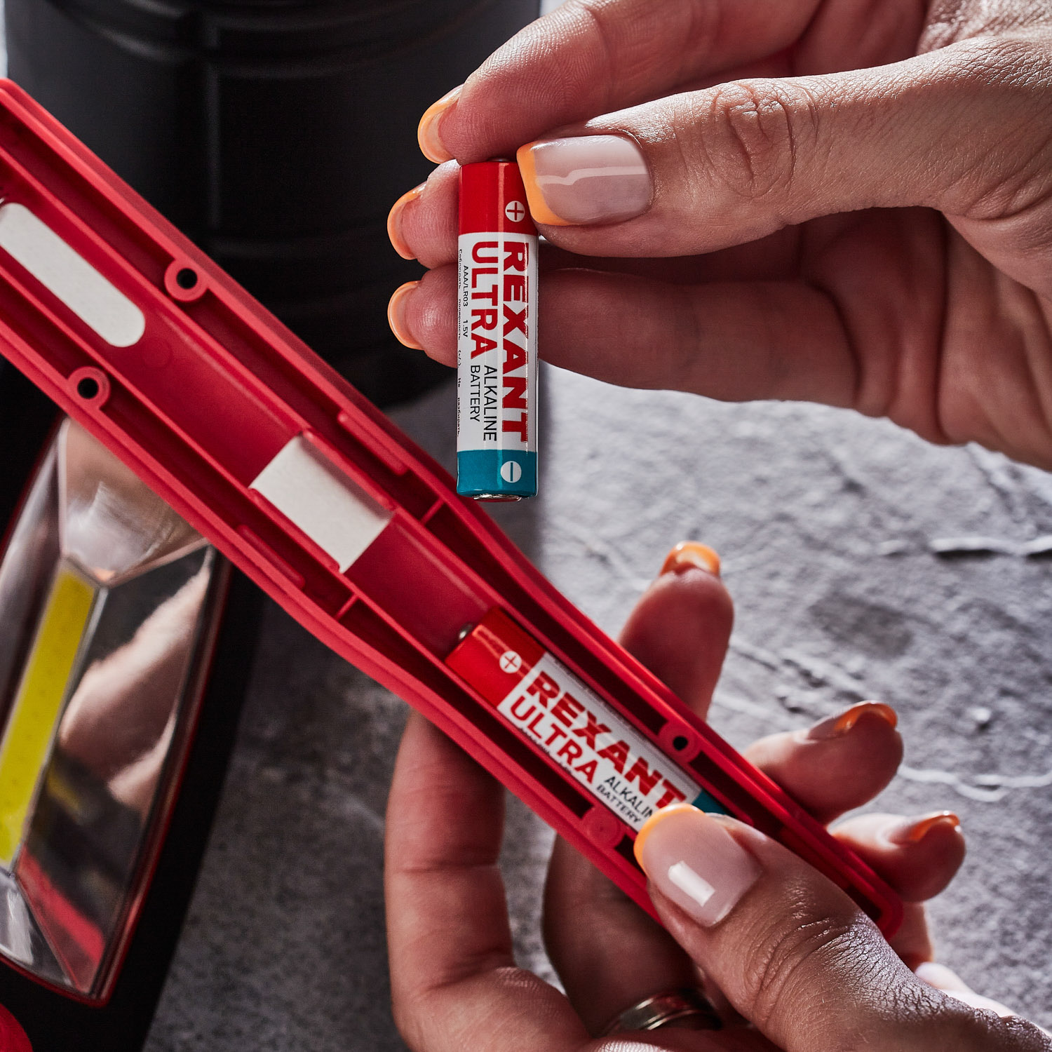 Батарейка REXANT Ультра алкалиновая AAA LR03 1.5В 2 штуки - фото 2