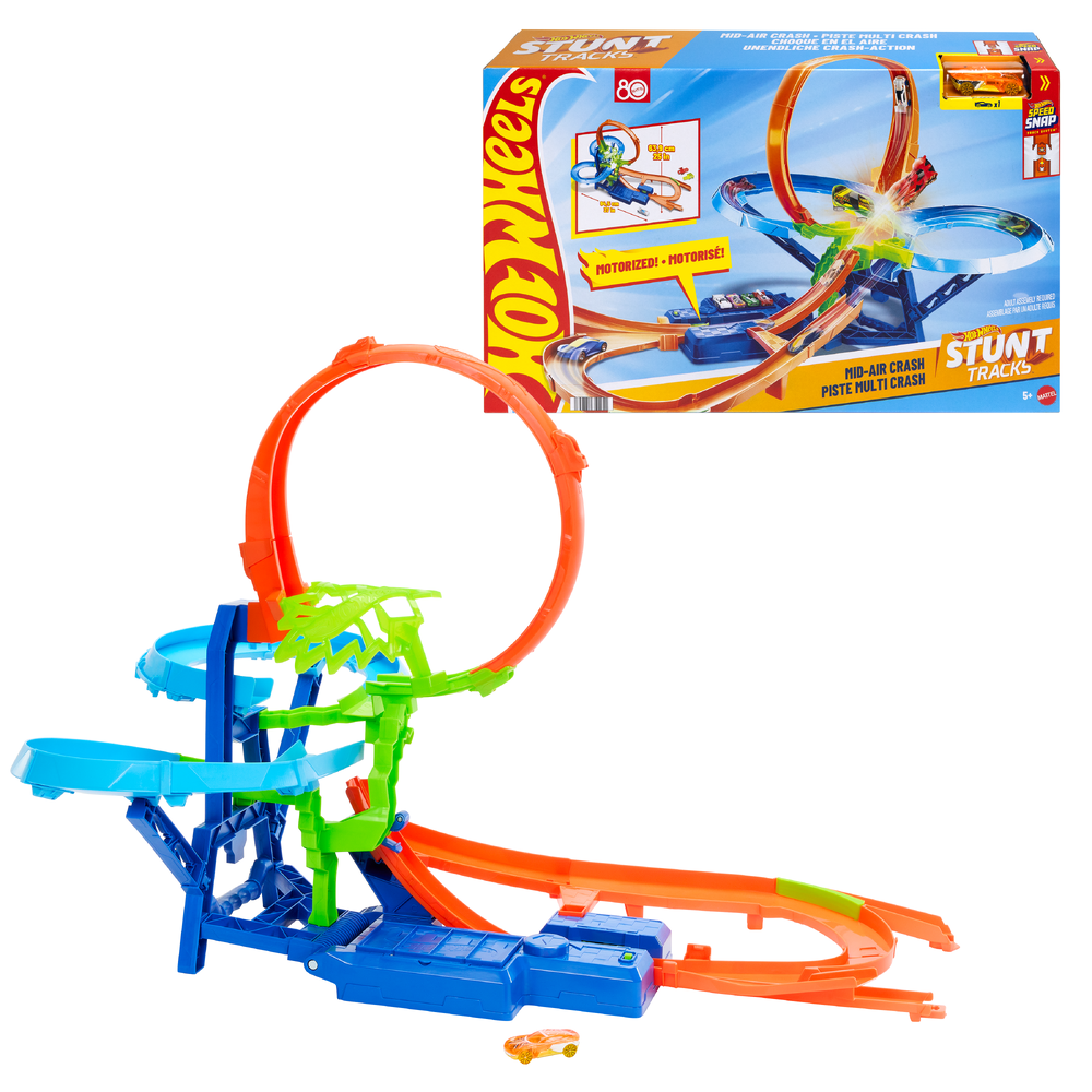 Трек Hot Wheels Столкновение в воздухе JFD12 - фото 1