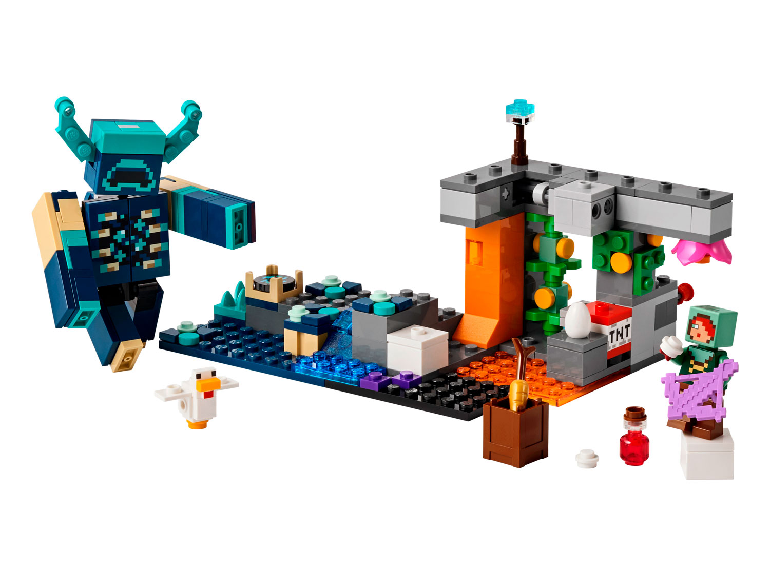Конструктор LEGO Minecraft Встреча с надзирателем 21274 238 дет. - фото 2