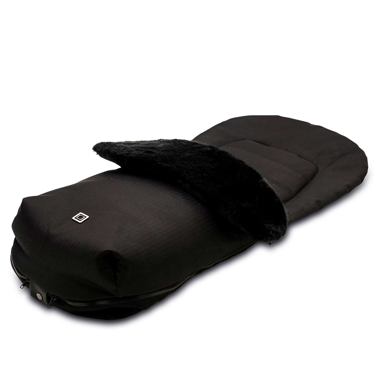 Конверт в коляску Moon Foot Muff Black Fishbone - фото 1