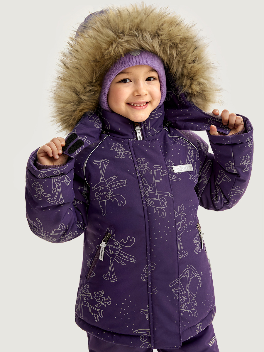 Костюм NIKASTYLE 7з0825 фиолет - фото 4