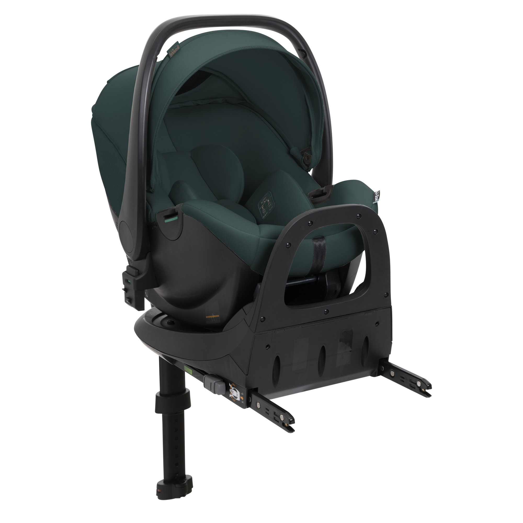 Автокресло Chicco 0 (0 -13 кг) черный - фото 23