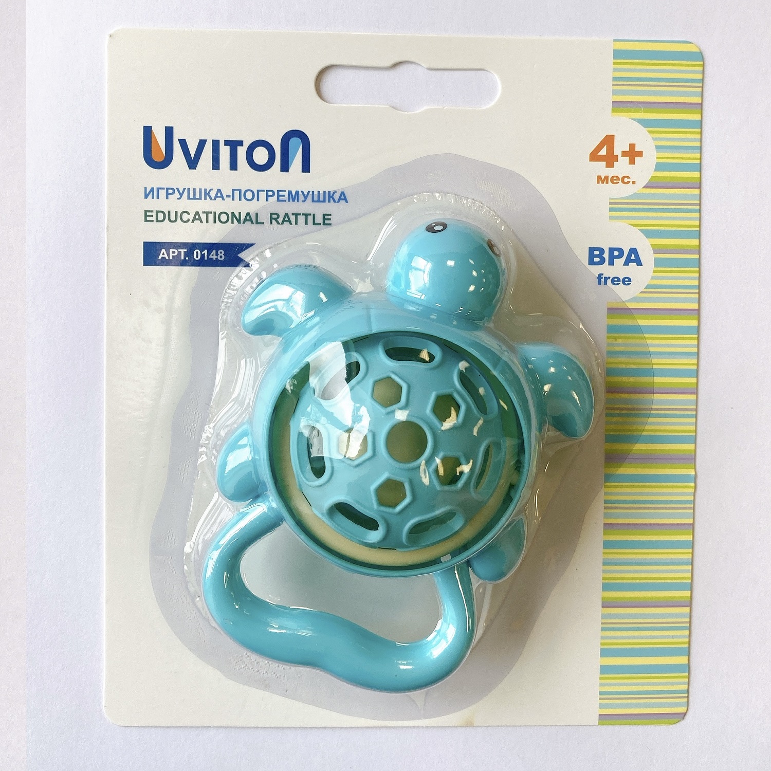 Игрушка Uviton погремушка Черепашка - фото 19