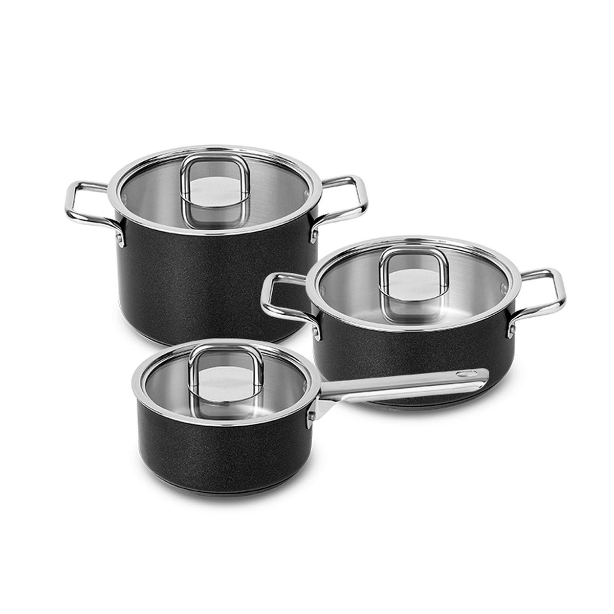 Кастрюля Silampos Comfort Glass Black - фото 6