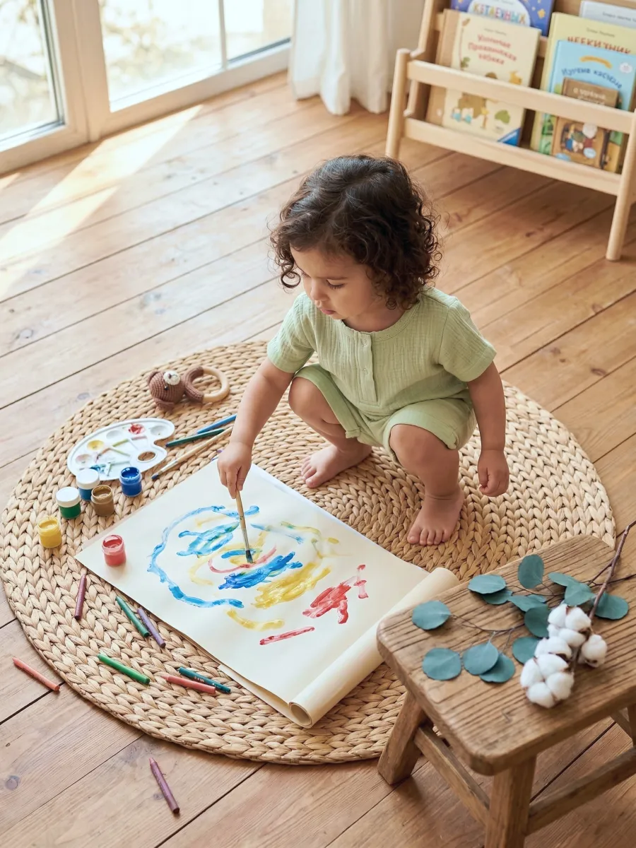 Рубашка и шорты Супер Пупс кост/мус/рубшорты/лайм - фото 11