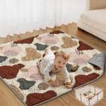 Детский складной коврик Puremama Коврик развивающий 150 x 120 см 1 шт.