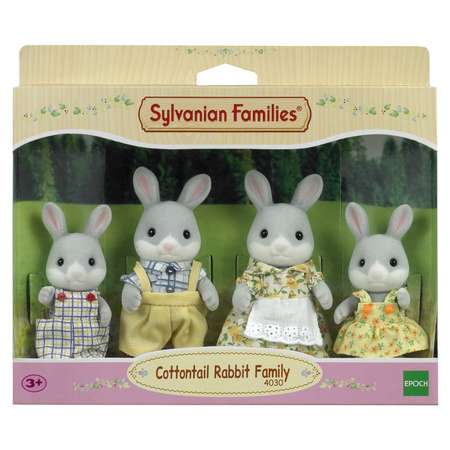 Игровой набор Sylvanian Families Семья Серых Кроликов