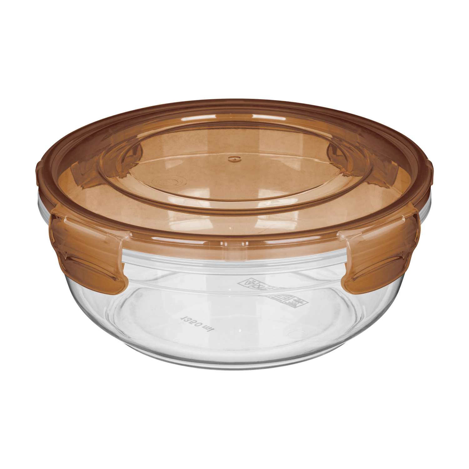 Контейнер для продуктов IDiland Lock круглый с защелками 1.35л - фото 1