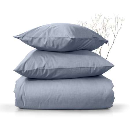 Пододеяльник LOVEME Indigo 1.5СП 148х215 см меланж 100% хлопок