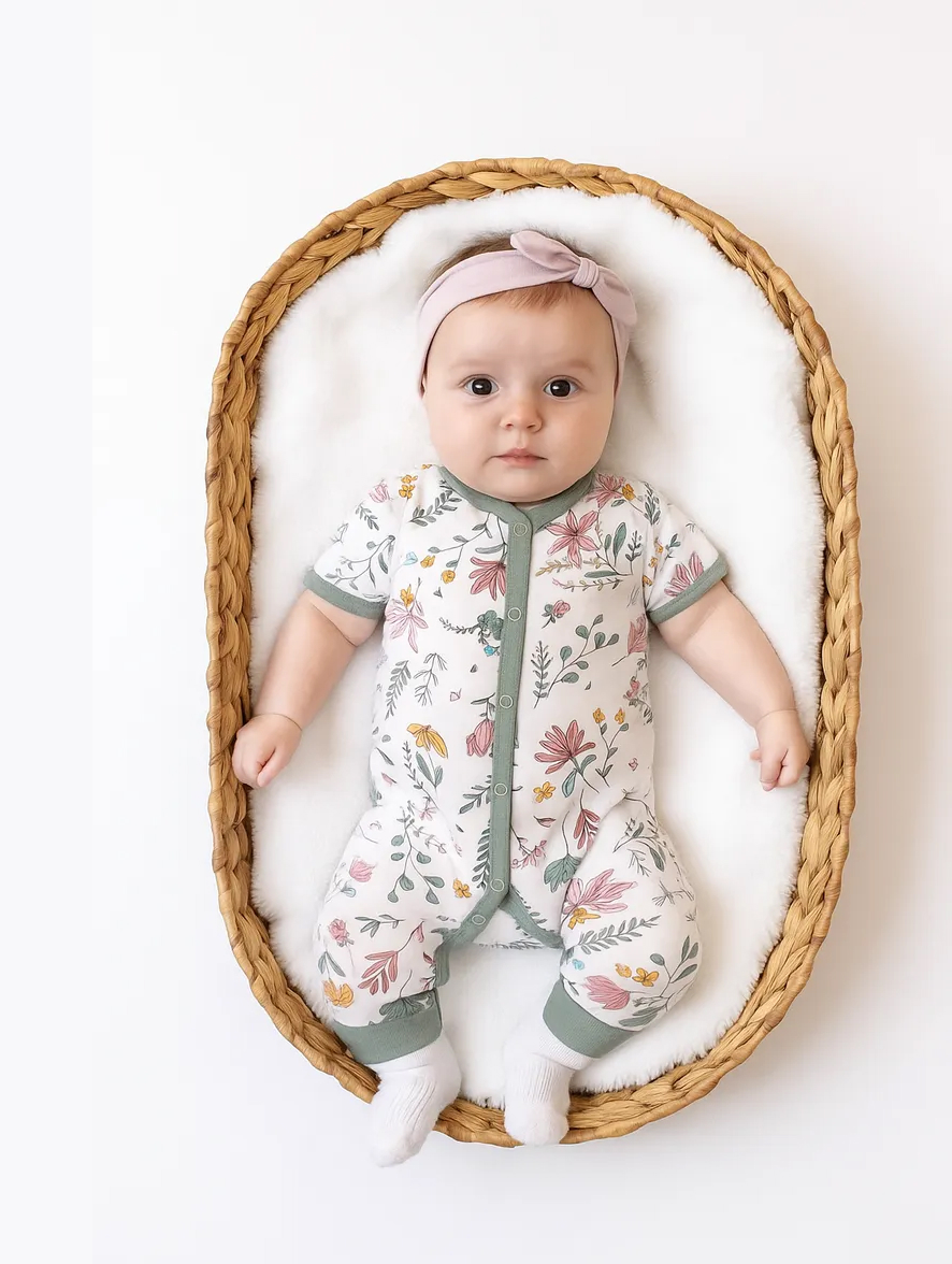 Изображение товара Комбинезон для новорожденных Эскимо 68 трикотаж гипоаллергенный универсальный