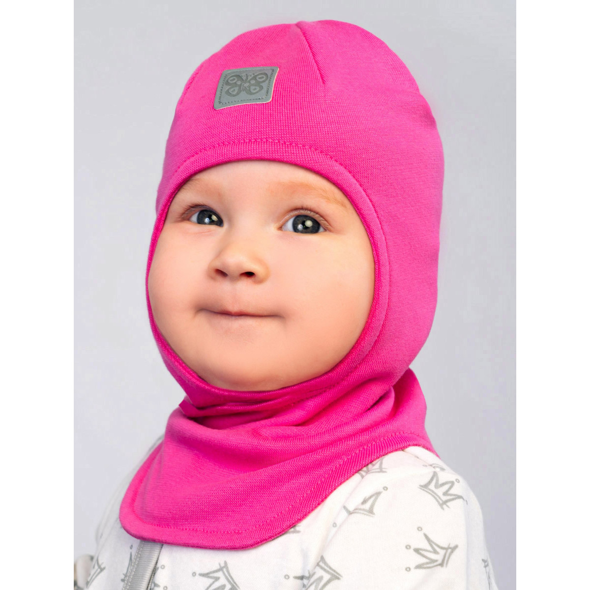Шапка-шлем ПриКиндер G-Sp21807 Цвет Фуксия - фото 2