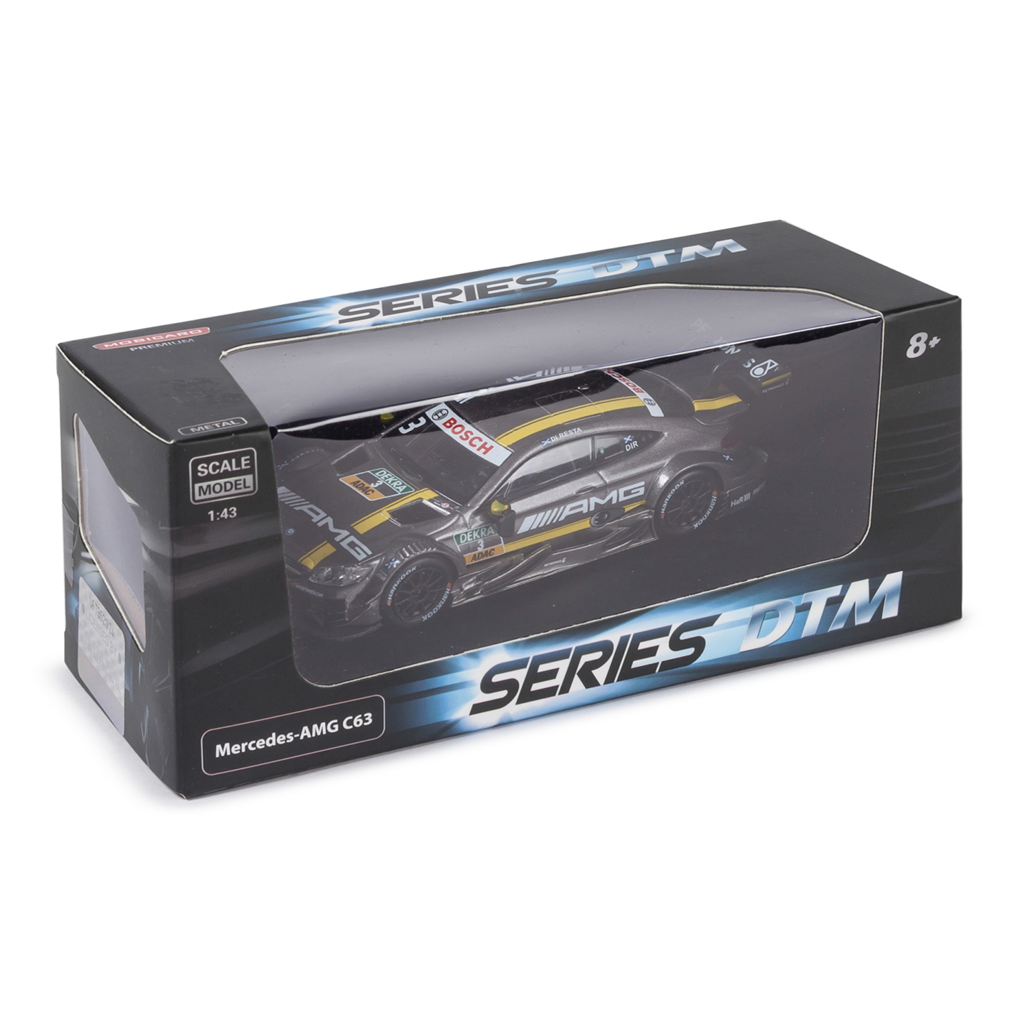 Автомобиль Mobicaro Mercedes AMG C63 DTM 1:43 444999(B) - фото 4