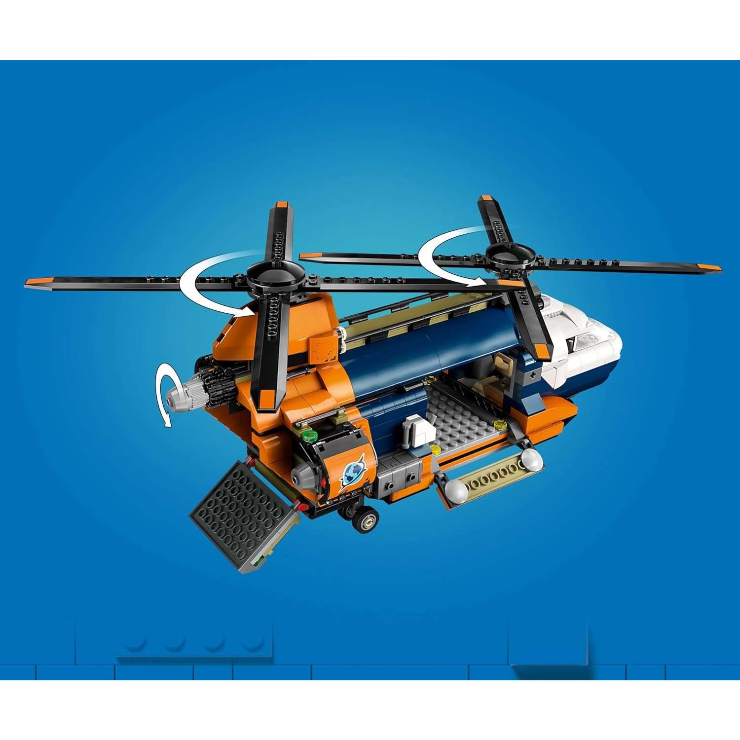 Конструктор LEGO City Jungle Explorer Helicopter 881 дет. - фото 7