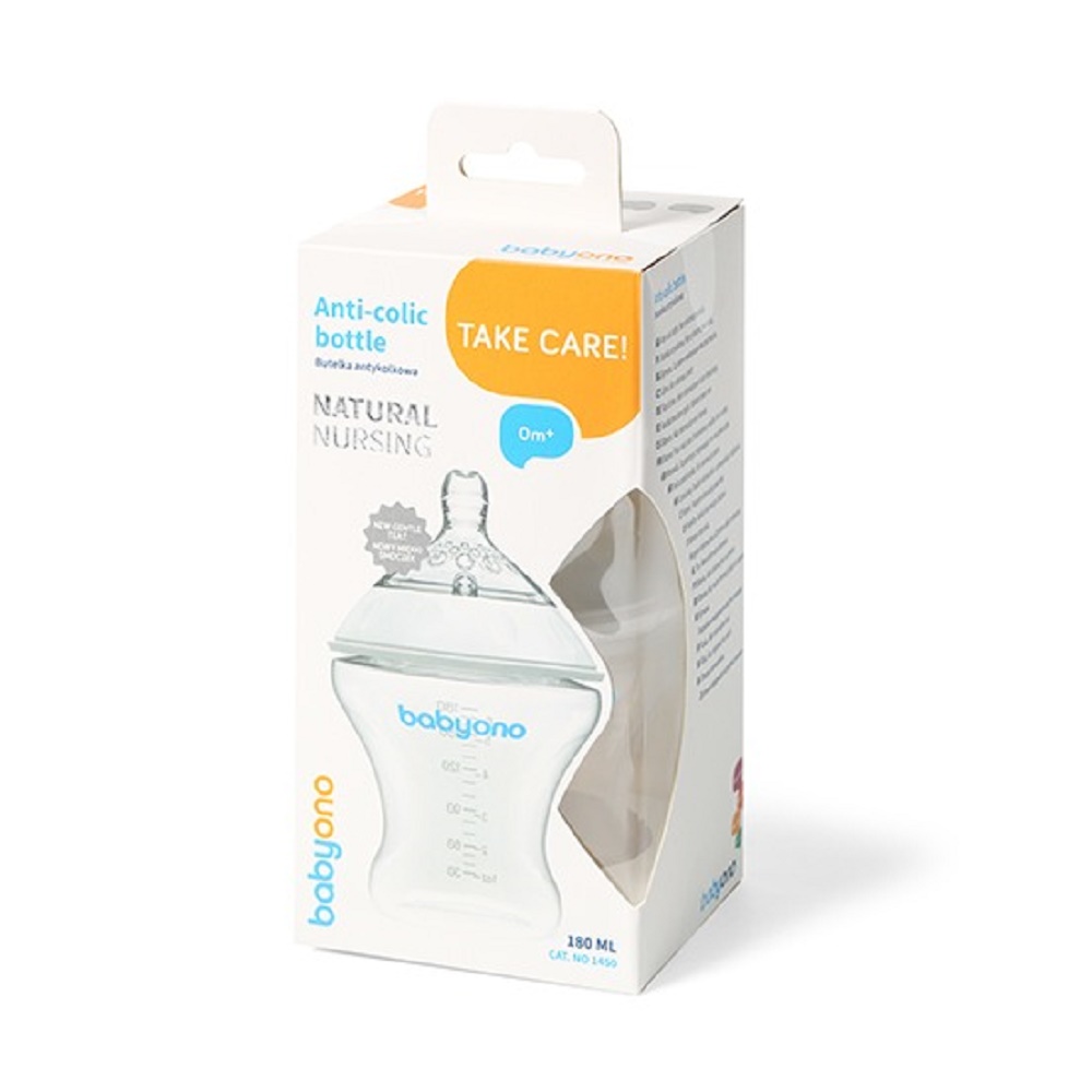 Бутылочка Babyono Natural 180 мл 1 шт. в ассортименте - фото 11