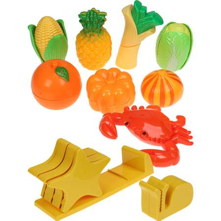 Игрушка Рыжий кот продукты, посуда