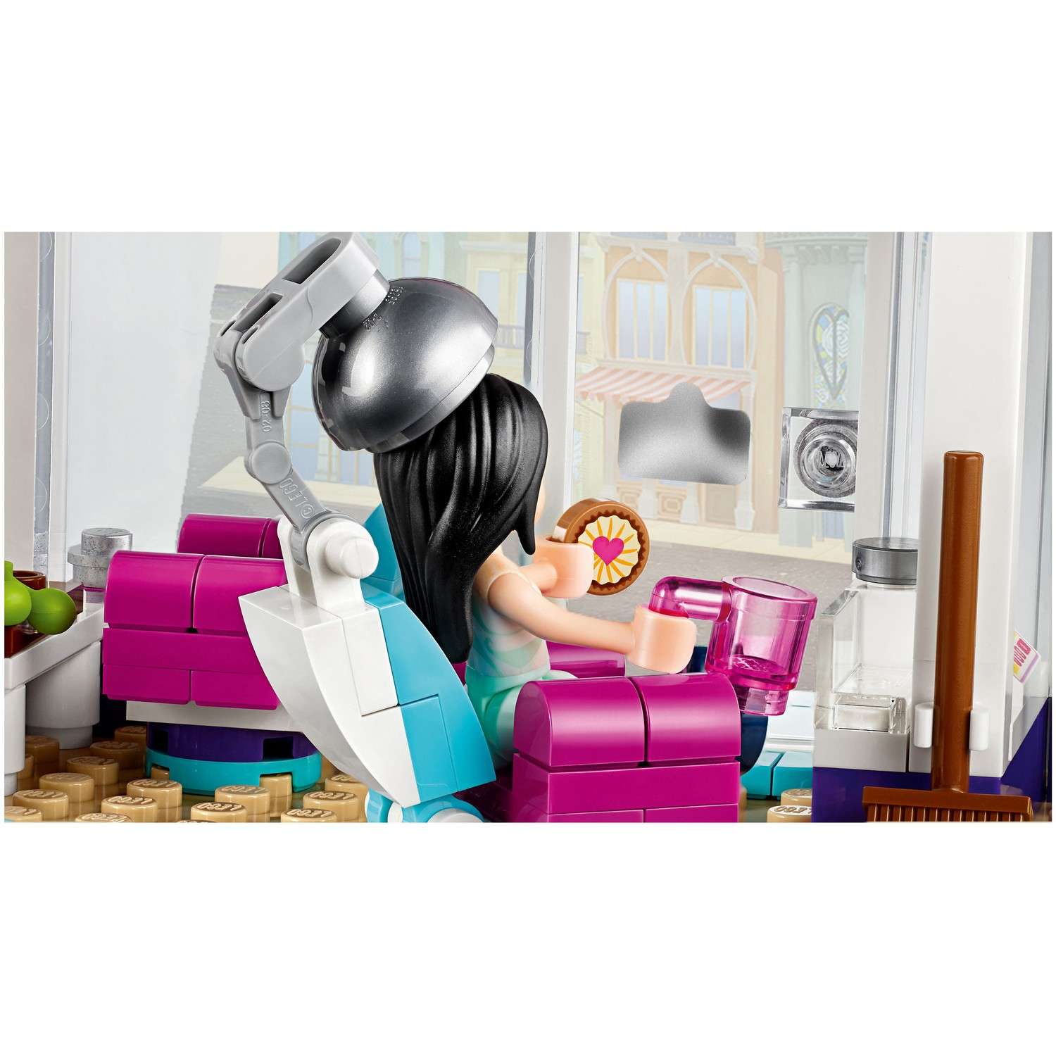 Конструктор LEGO Friends Парикмахерская Хартлейк Сити блочный - фото 13