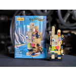 Конструктор brick labs Киборг заяц из мини-блоков 102 дет.