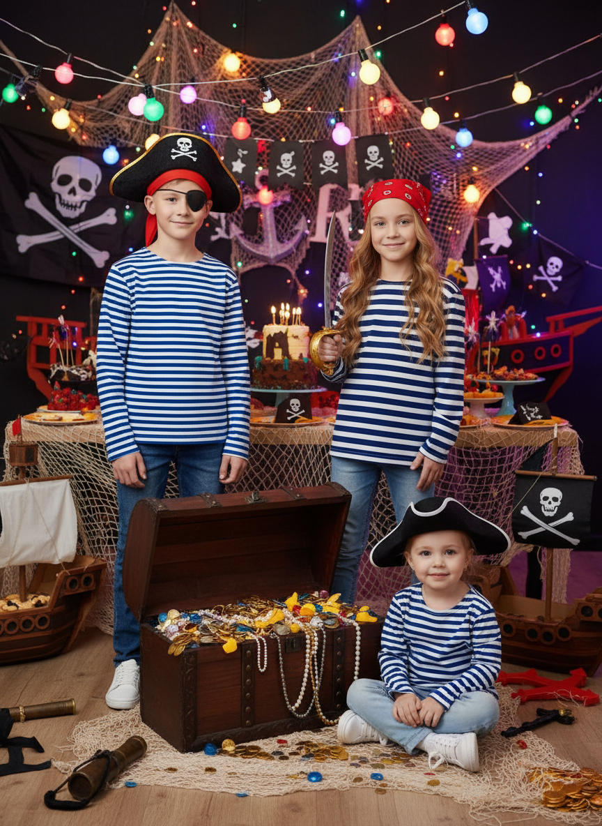 Лонгслив Утенок 516 василек полоска - фото 2