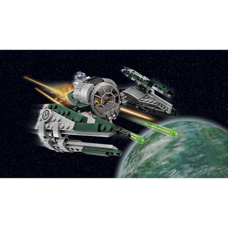 Конструктор LEGO Star Wars Звёздный истребитель Йоды блочный